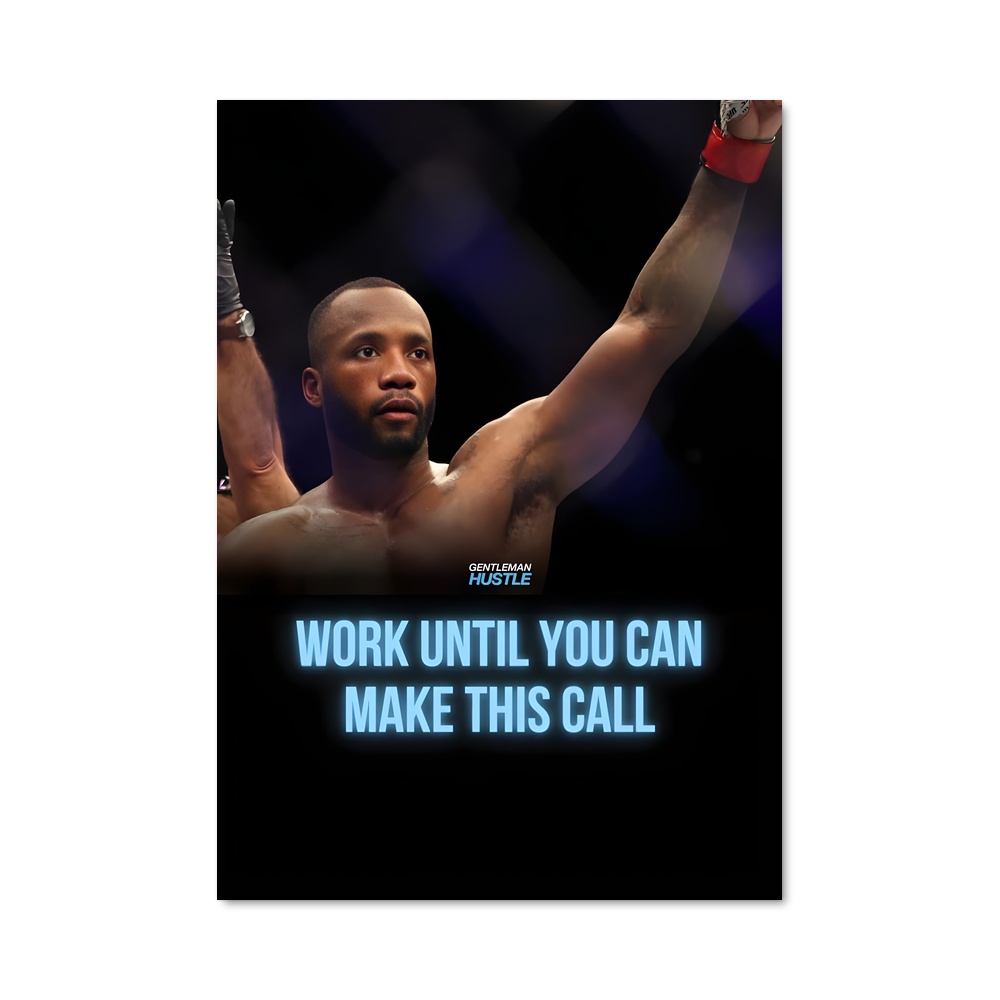 Poster Leon edwards